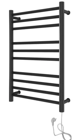 Håndkletørkere^Adora ® elektrisk håndkletørker 77,5 x 50 cm Svart