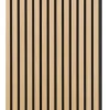 Akustikkpanel^Fibrotech Akustikkpanel Quanti Light Oak 18 x 520 x 2440 mm