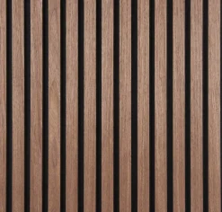 Akustikkpanel^Fibrotech Akustikkpanel Quanti 18 x 520 x 2440 mm Walnut