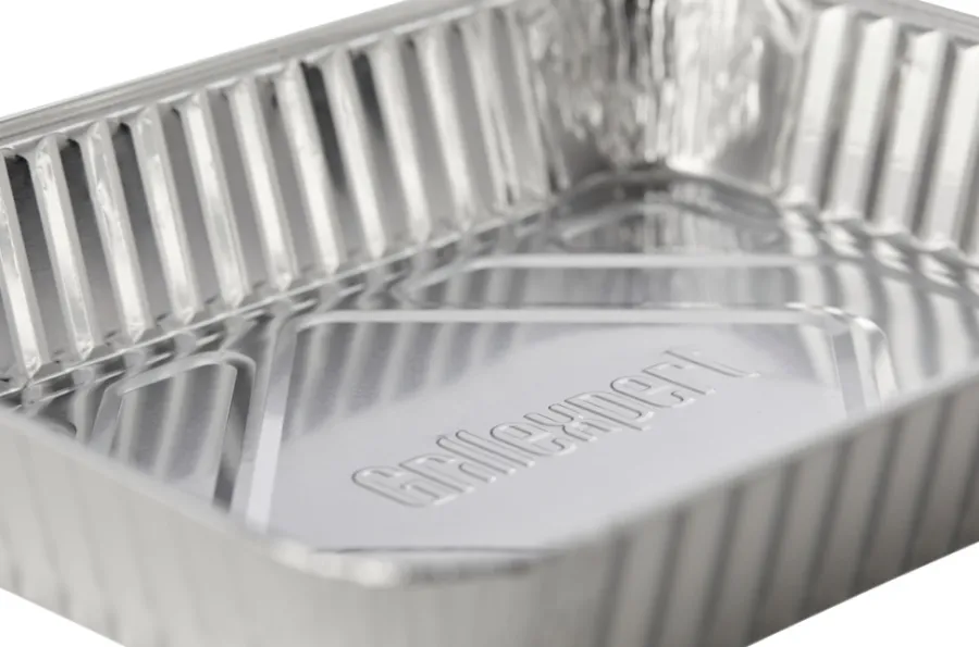 Grilltilbehør^Grillexpert Aluminiumsform 21,9 x 15,6 cm 5 stk. -