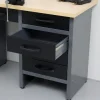Arbeidsbord & Reoler^ Arbeidsbenk med skap/skuffer 160 x 60 x 85 cm