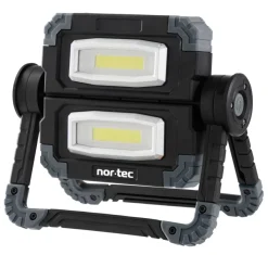 Arbeidslamper^ Arbeidslampe LED 2 x 5 W foldbar