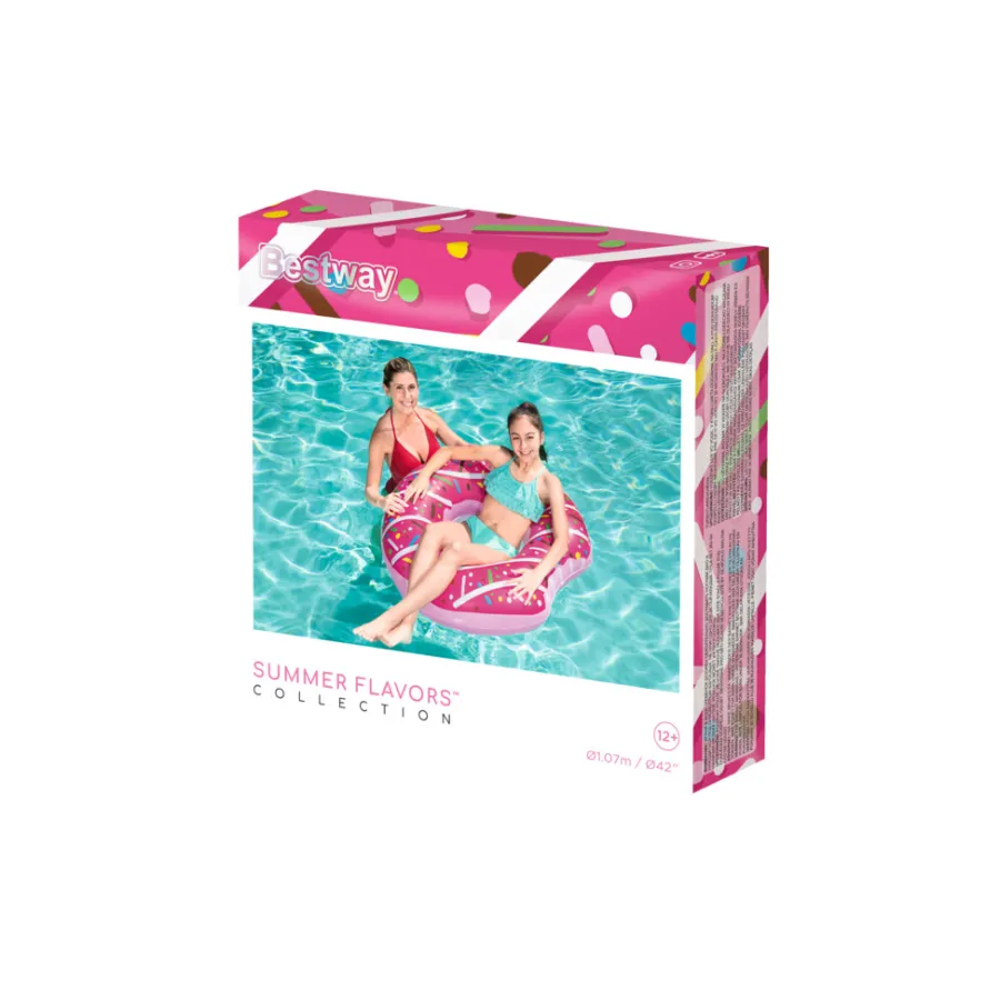 Strand- & Badeleker|Bassengtilbehør & Pleie^Bestway Badering donut - 2 motiver