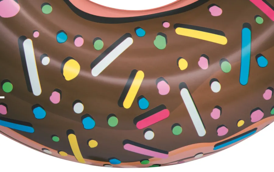 Strand- & Badeleker|Bassengtilbehør & Pleie^Bestway Badering donut - 2 motiver