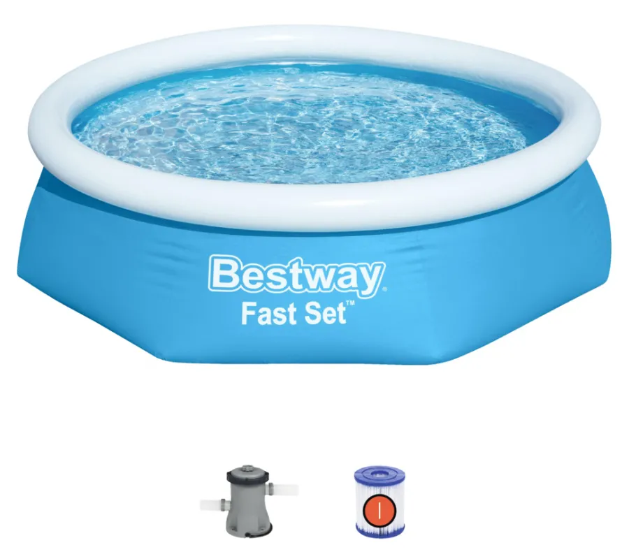 Basseng & Spabad^Bestway Basseng 1880 liter Ø244 cm -