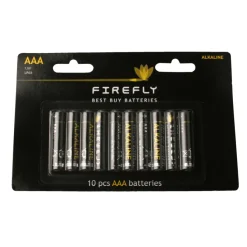 Batterier^Firefly Batteri AAA 10-pk. -