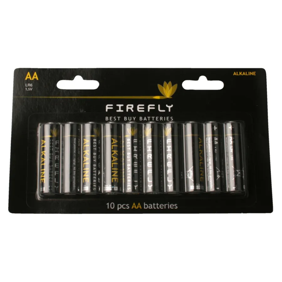 Batterier^Firefly Batteri AA 10-pk. -