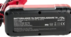 Bilbatterier, El-Ladere & Ladekabler^Autozone Batterilader 7A/6-12 V -