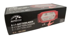 Bilbatterier, El-Ladere & Ladekabler^Autozone Batterilader 7,5-15 A/12-24 V -