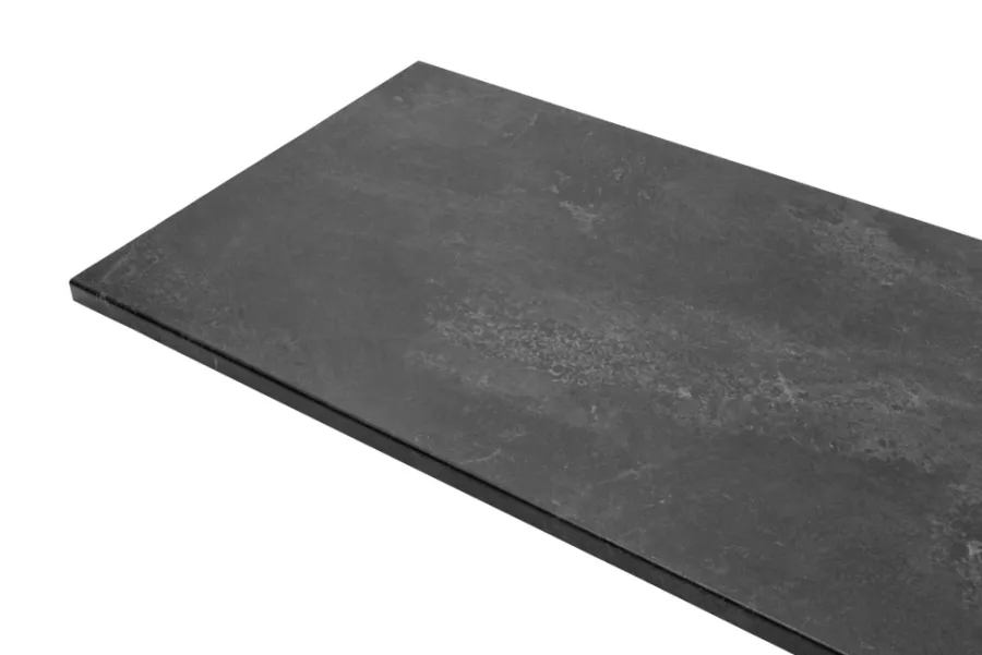 Benkeplater^ Benkeplate svart betong 28 mm x 61 x 300 cm