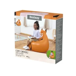 Sesongavslutning|Telt & Campingmøbler^Bestway Cozy Critters oppblåsbar stol rev