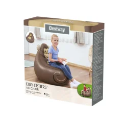 Sesongavslutning|Telt & Campingmøbler^Bestway Cozy Critters oppblåsbar stol – ape