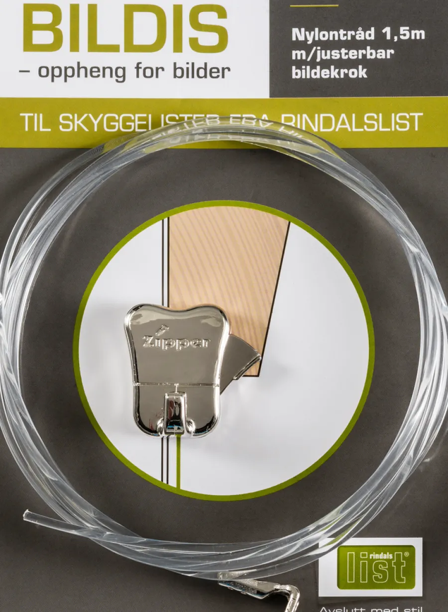 Boliginnredning|Lister^Rindalslist Bildeoppheng Bildis - 1,5 meter
