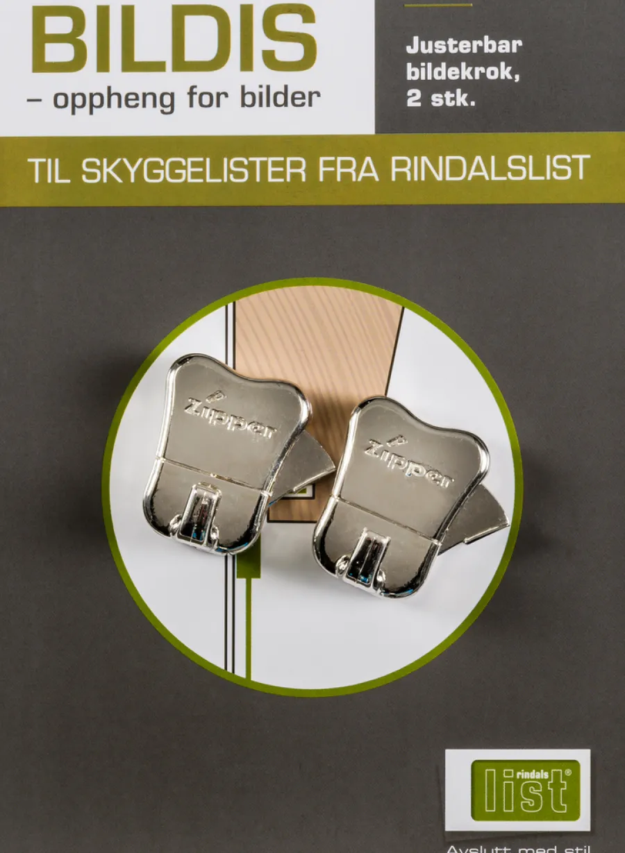 Boliginnredning|Lister^Rindalslist Bildeoppheng Bildis - 2 stk.