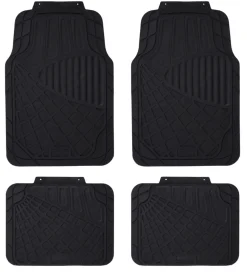 Biltilbehør^Autozone Bilmatte sett med 4 stk. gummi -