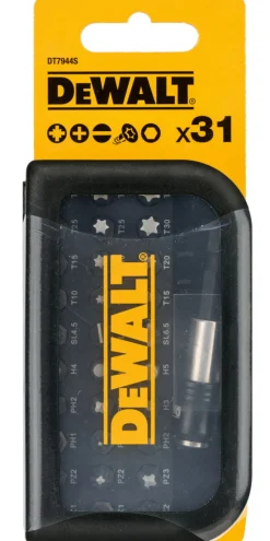 Bor & Bits^Dewalt Bitssett 31 deler -