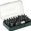 Bor & Bits^Metabo Bitssett 32 deler –