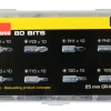 Bor & Bits^ Bitssett med 80 deler