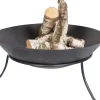 Bålpanner & Tilbehør^Scan-Pot Bålpanne i støpejern m/stativ Ø61 cm