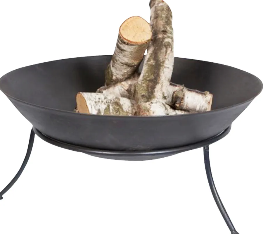 Bålpanner & Tilbehør^Scan-Pot Bålpanne i støpejern m/stativ Ø61 cm
