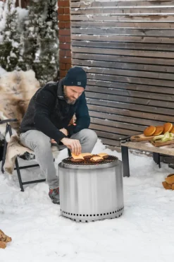 Bålpanner & Tilbehør^LUNT Båltønne i rustfritt stål -