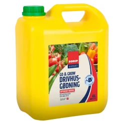 Gjødsel^Borup Expert Go & Grow drivhusgjødsel 4 liter
