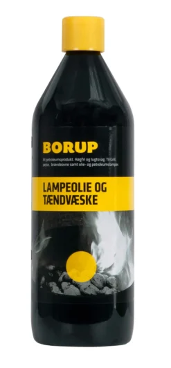 Grilltilbehør^Borup tennvæske/ og lampeolje 1 liter