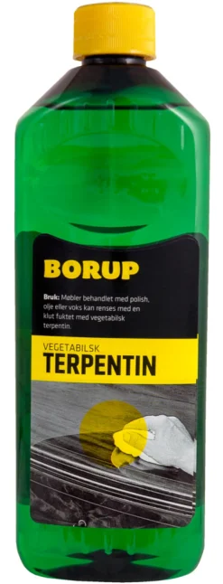 Øvrige Kjemikalier^Borup terpentin vegetabilsk 500 ml