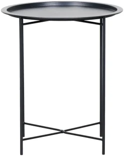 Sesongavslutning|Hagebord^Sunlife Brettbord Michigan Ø46,8 cm stål - ® Svart