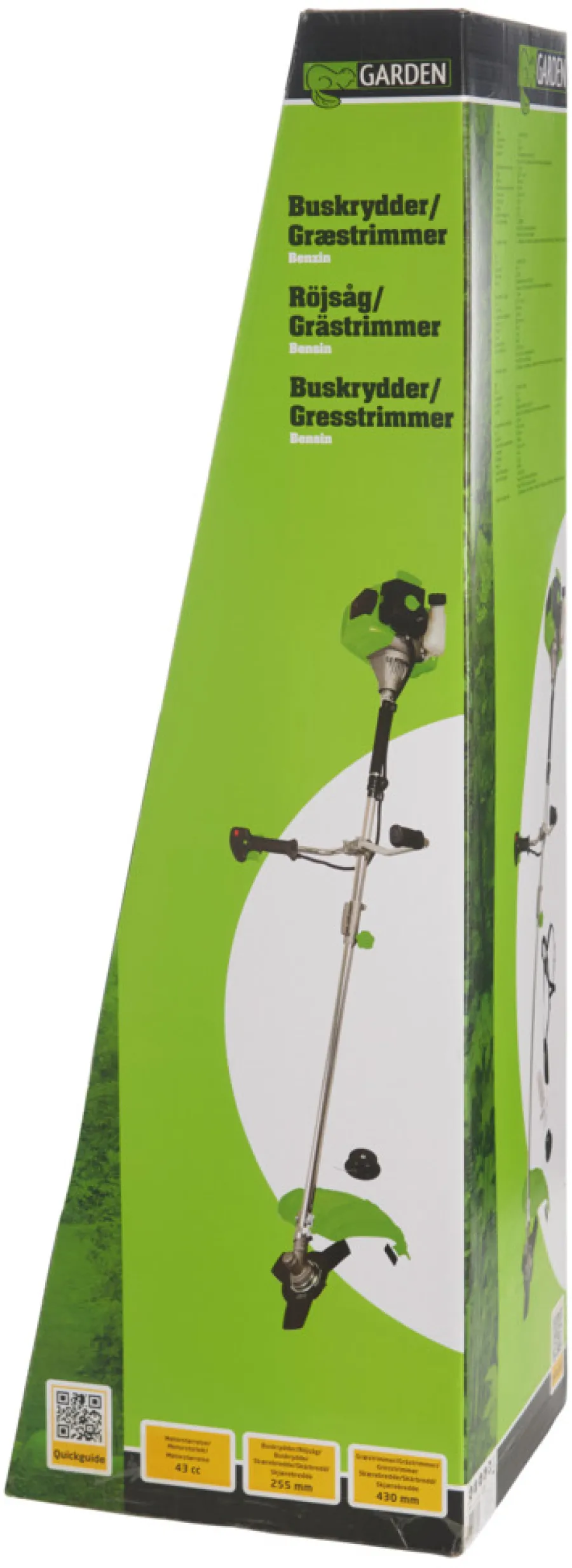 Ryddesager & Gresstrimmere^Garden Buskrydder/gresstrimmer 43CC bensin - ®