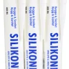 Silikon^ Bygg- & sanitærsilikon klar 3 x 300 ml