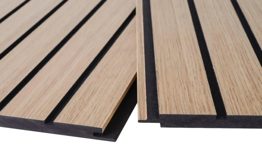Akustikkpanel|Veggpanel^Snapwall Deco Spilepanel 12 x 600 x 2400 mm Oak Nature