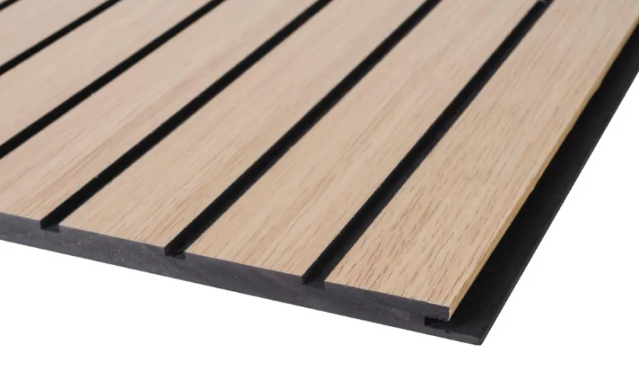 Akustikkpanel|Veggpanel^Snapwall Deco Spilepanel 12 x 600 x 2400 mm Oak Nature
