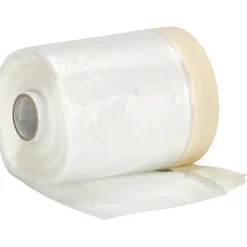Maskering^Luxi Dekkfolie med tape 55 cm x 33 meter