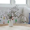 Juledekorasjoner^Stemning Dekorasjon i glass m/oppheng 5 cm - 12 -pk