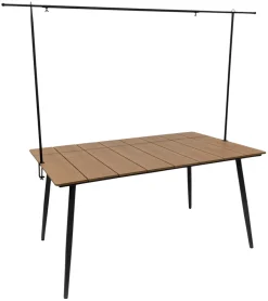 Sesongavslutning|Pynt & Festutstyr^Sunlife Dekorasjonsstativ Utah 130–250 x 110 cm – ® Svart