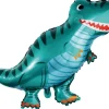Pynt & Festutstyr^ Dinosaur folieballong 1 stk. B94 x H63 cm