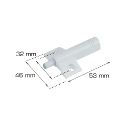 Grep & Hengsler^Home it Dørdemper 53 x 46 mm - 2 stk.