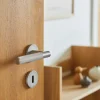 Dørhåndtak & Nøkkelsylindere^Homefixer Dørhåndtak 13,5 cm matt sateng nikkel -