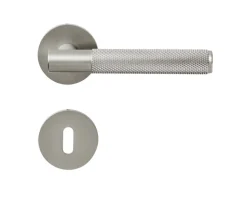 Dørhåndtak & Nøkkelsylindere^Homefixer Dørhåndtak 13,5 cm matt sateng nikkel -