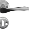 Dørhåndtak & Nøkkelsylindere^Home it Dørhåndtak 110 mm børstet stål