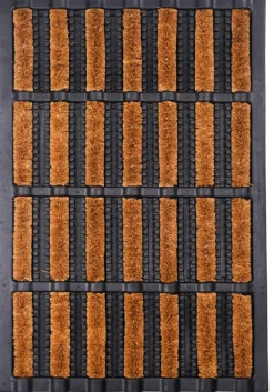 Dørmatter^ Dørmatte gummi/kokos 40 x 60 cm