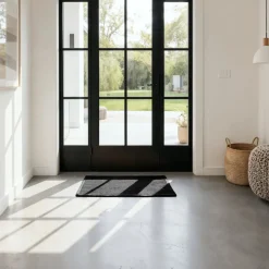 Dørmatter^ Dørmatte sisal 40 x 60 cm svart