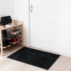 Dørmatter^ Dørmatte svart 60 x 80 cm