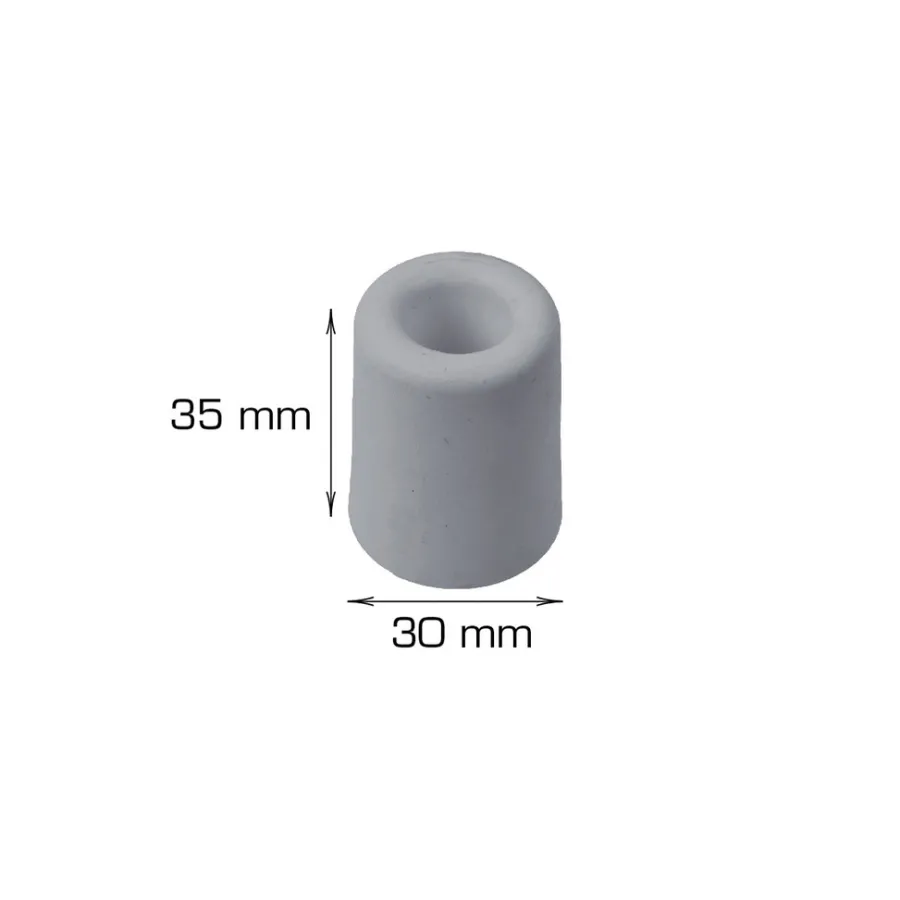 Dørstoppere^Home it Dørstopper gummi Ø30 x H35 mm