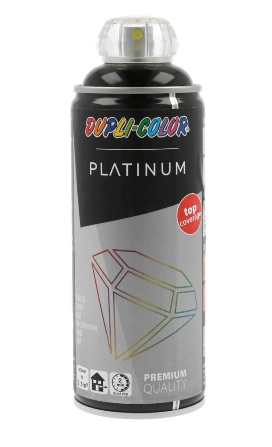 Spraymaling^Dupli-Color Platinum spraymaling blank Svart