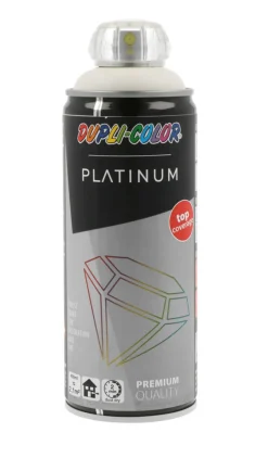 Spraymaling^Dupli-Color Platinum spraymaling matt Hvit
