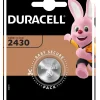 Knappcellebatterier^Duracell knappcellebatteri 2430 1-pk.