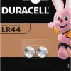 Knappcellebatterier^Duracell knappcellebatteri LR44 2-pk.