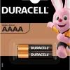 Batterier^Duracell Specialty AAAA Alkaliske batterier 2-pk.